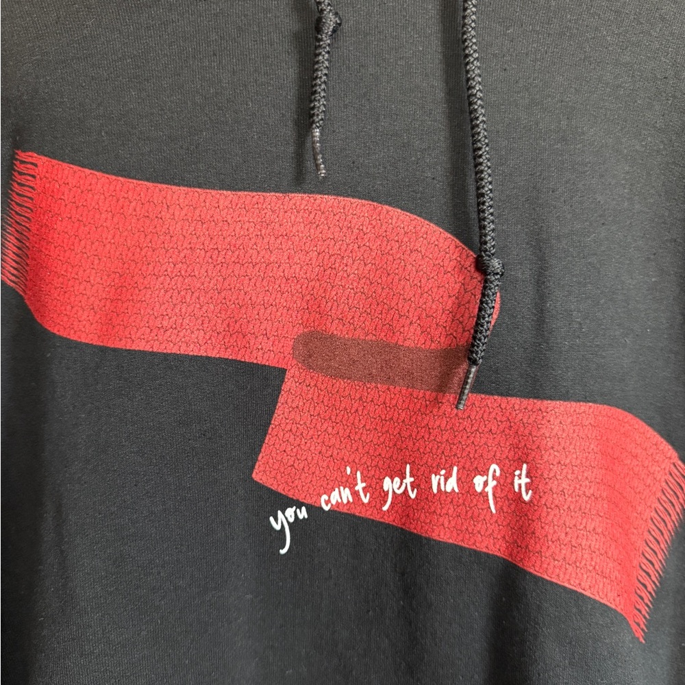 Taylor Swift Black Hoodie Red Can’t get Rid of It Graphic 2XL - Picture 3 of 5